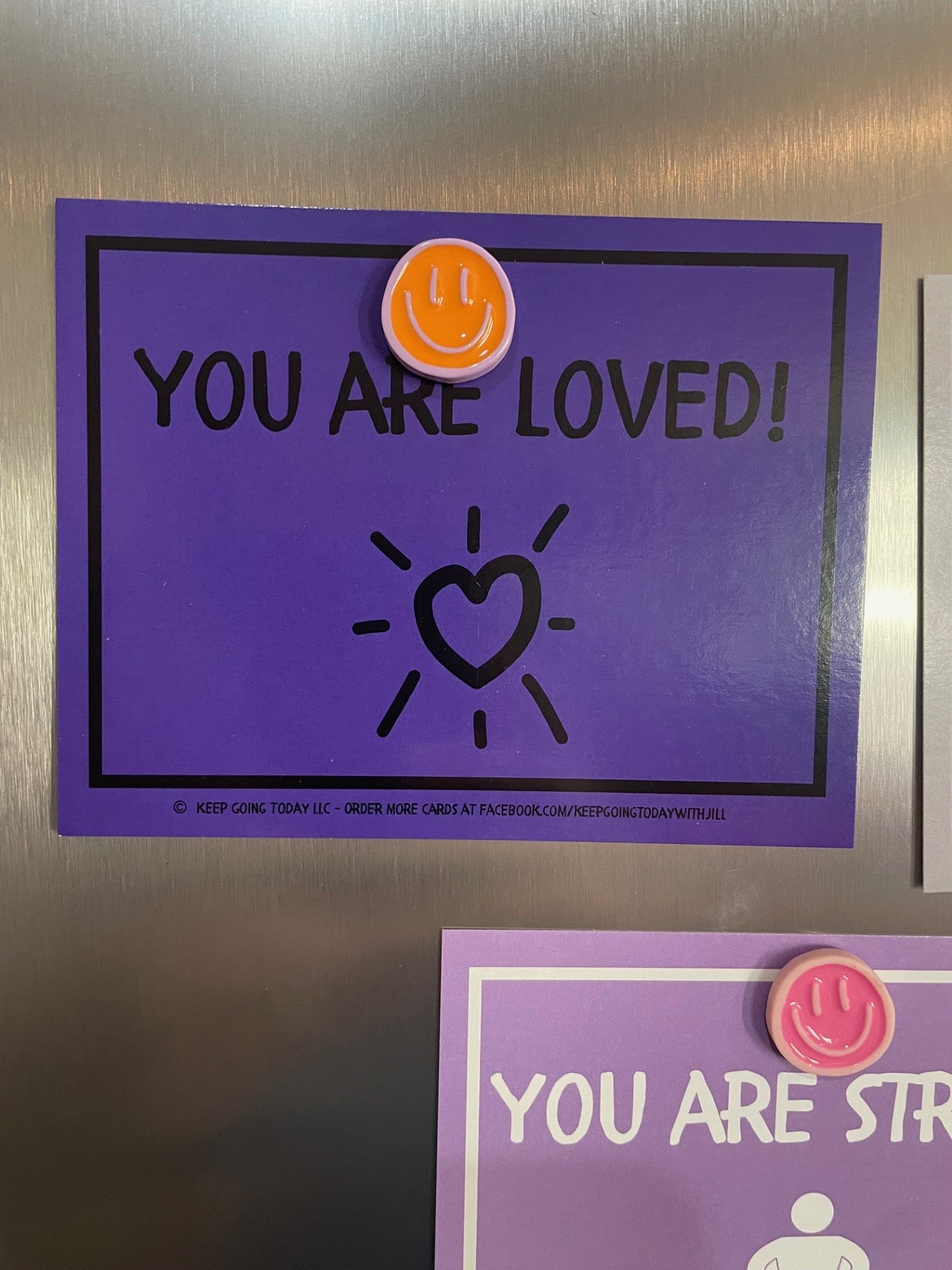 20 cards of encouragement—hang them, mail them, and share the love—adhesive included Purple Lavender