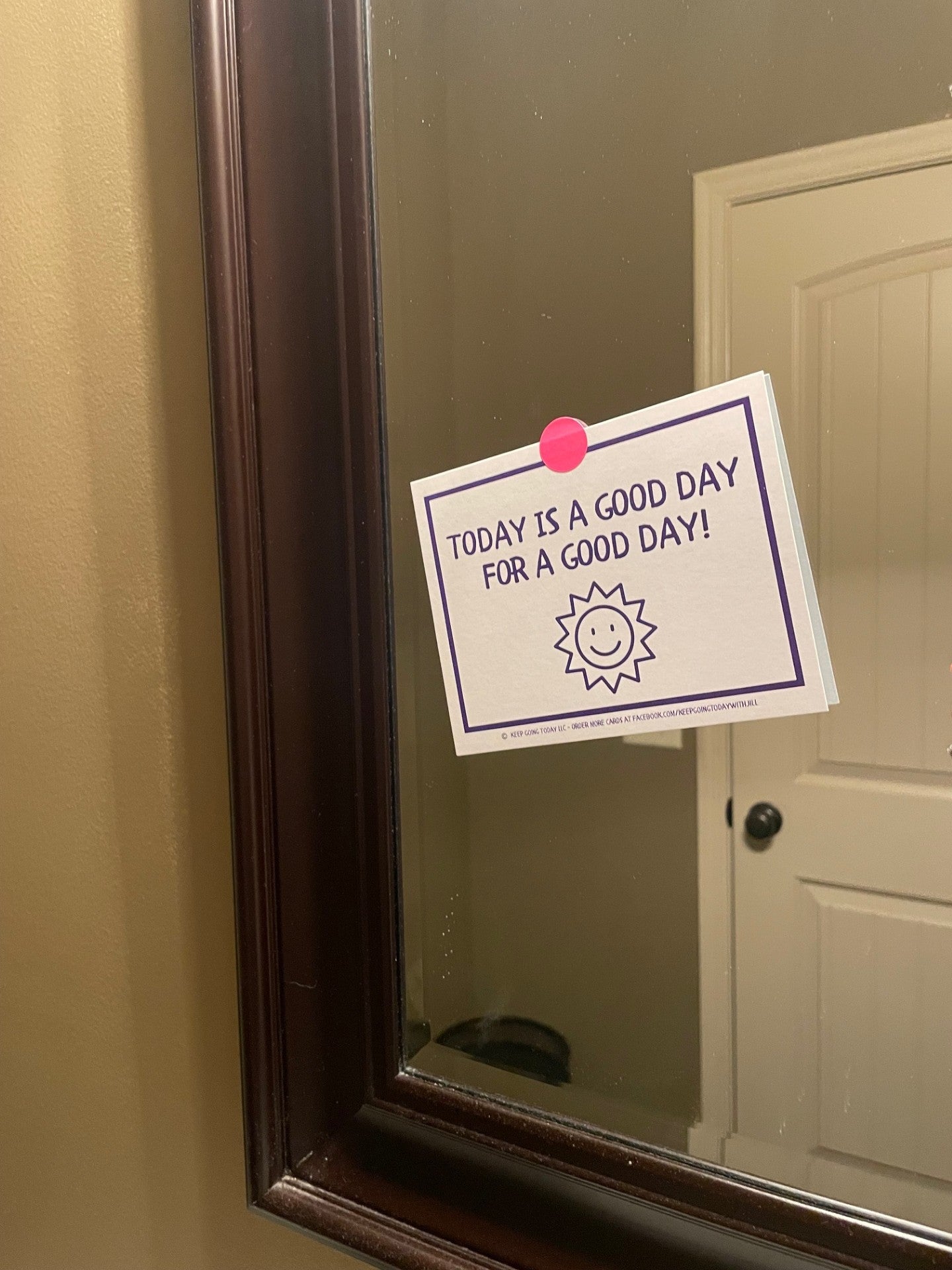 20 cards of encouragement—hang them, mail them, and share the love—adhesive included Purple Lavender