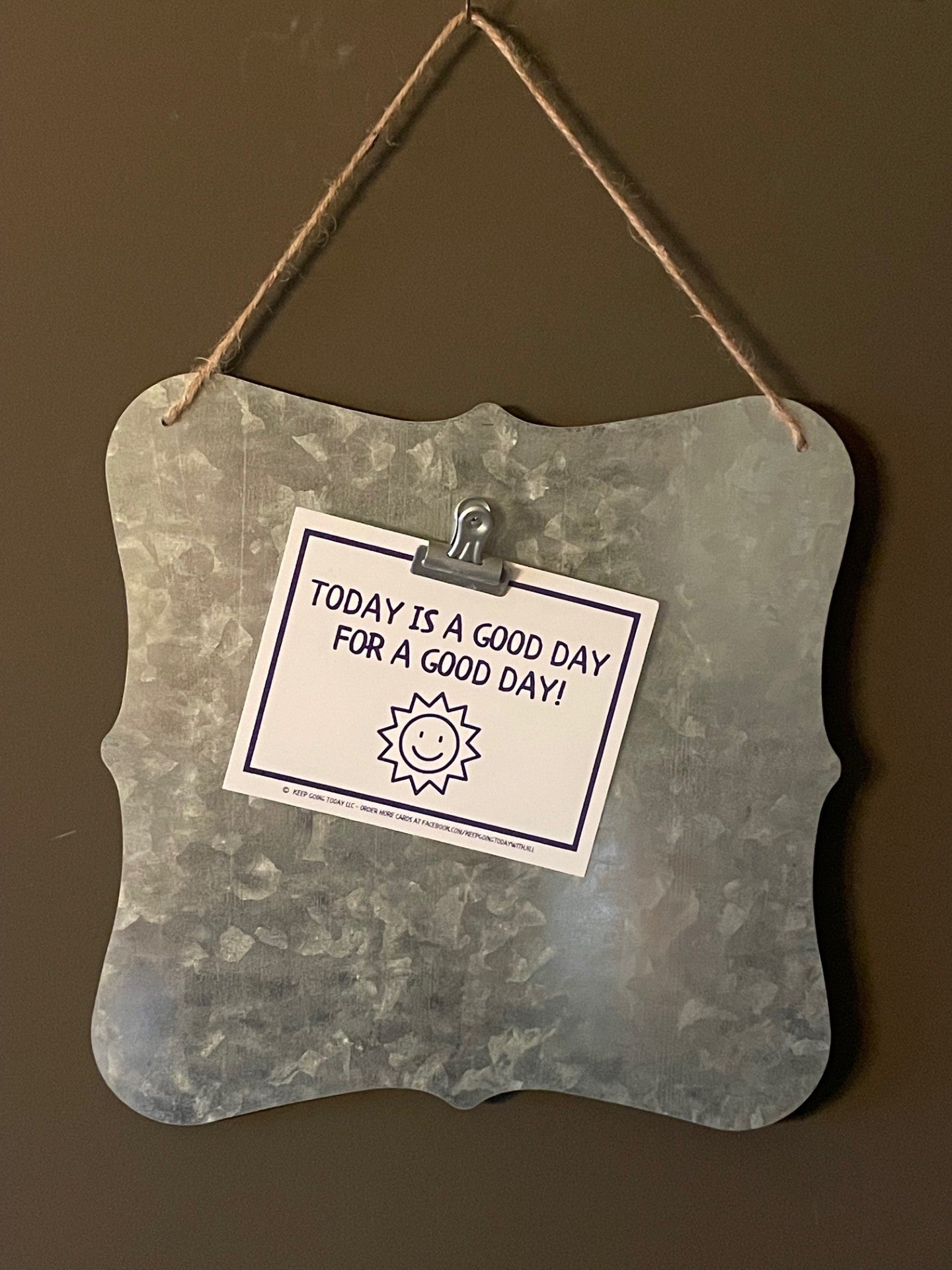 20 cards of encouragement—hang them, mail them, and share the love—adhesive included Purple Lavender